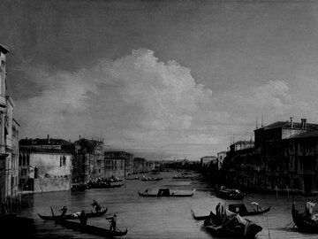 Oil painting of venice in 1400s